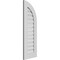 Ekena Millwork Quarter Round Top Right Surface Mount PVC Gable Vent w/ 3-1/2"W x 1"P Standard Frame, 14"W x 40"H GVPQR14X4001SF - alternate 5